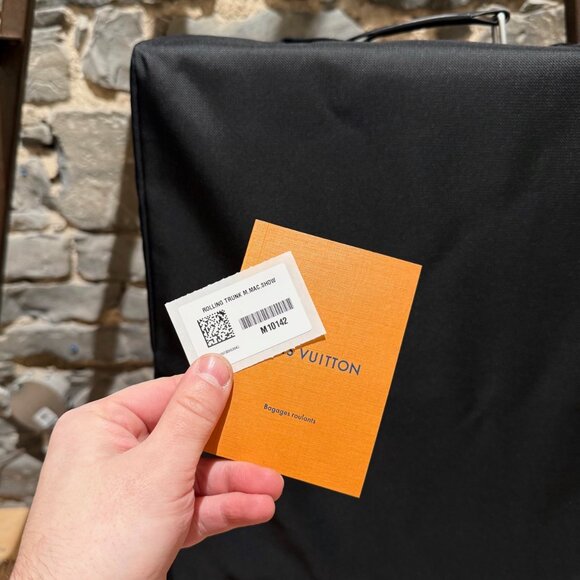 Louis Vuitton SS23 Runway Monogram Macassar Rolling Trunk - Picture 16 of 16